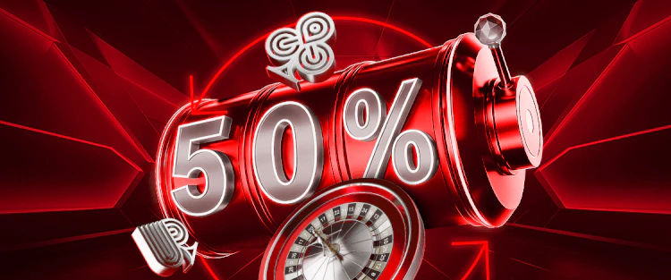 50% Ricarica Casinò